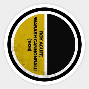 ‘Wabash Cannonball’ Sticker